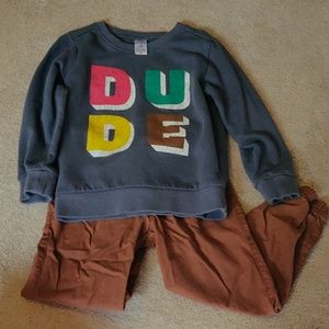 Boys Carter outfit
